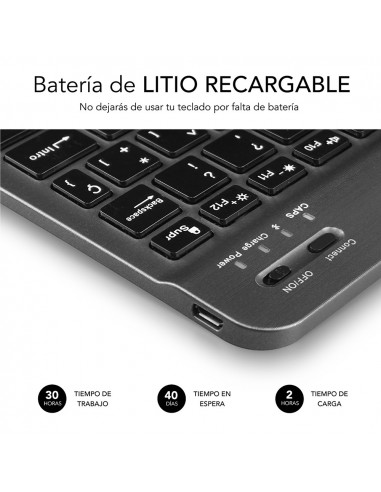 Teclado Compacto Inalámbrico por Bluetooth Subblim Touchpad Smart B