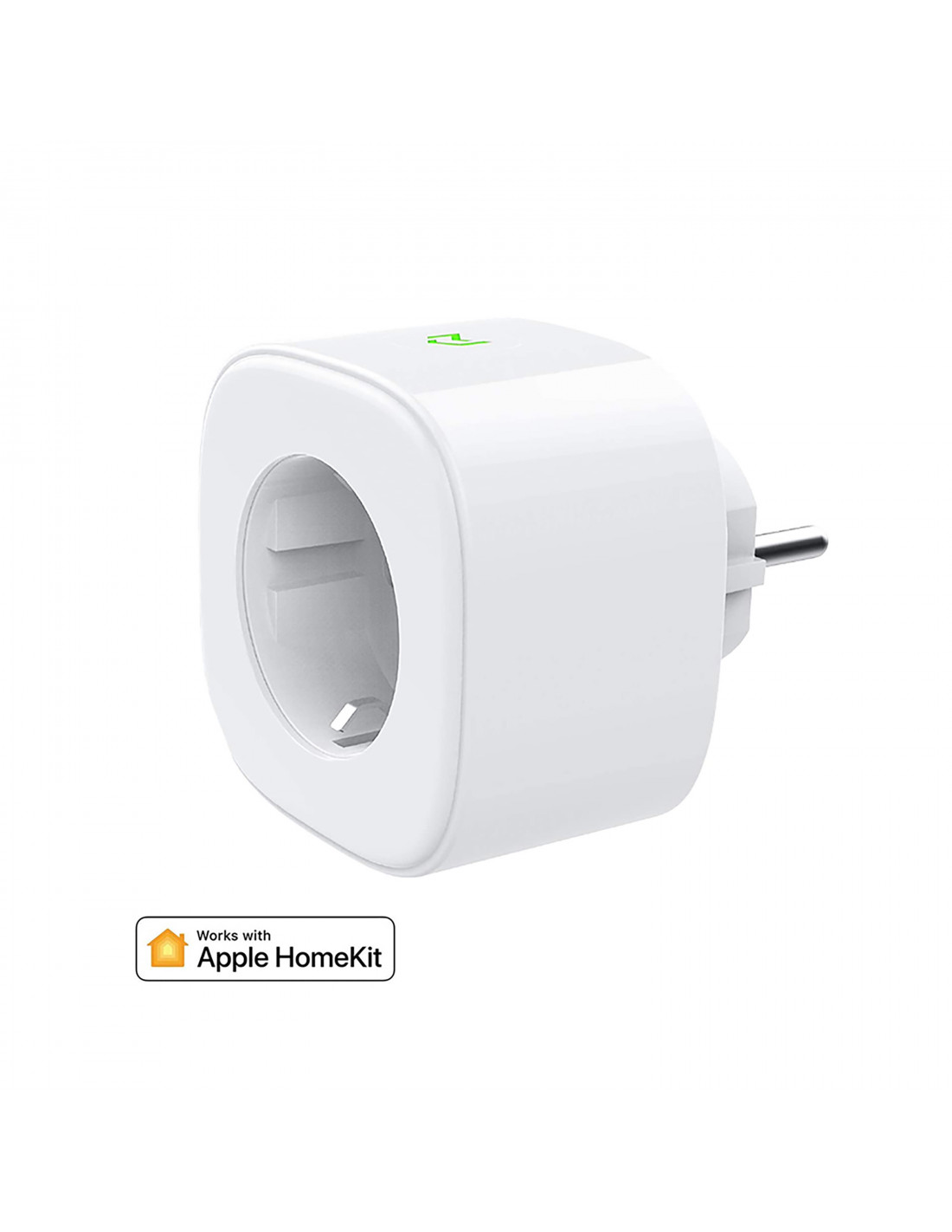meross Regleta de alimentación de enchufe inteligente, toma plana WiFi de  15 A compatible con Apple HomeKit, Siri, Alexa, Google Assistant y