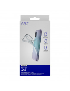 muvit for change funda recycletek compatible con Oppo A38 4G transparente