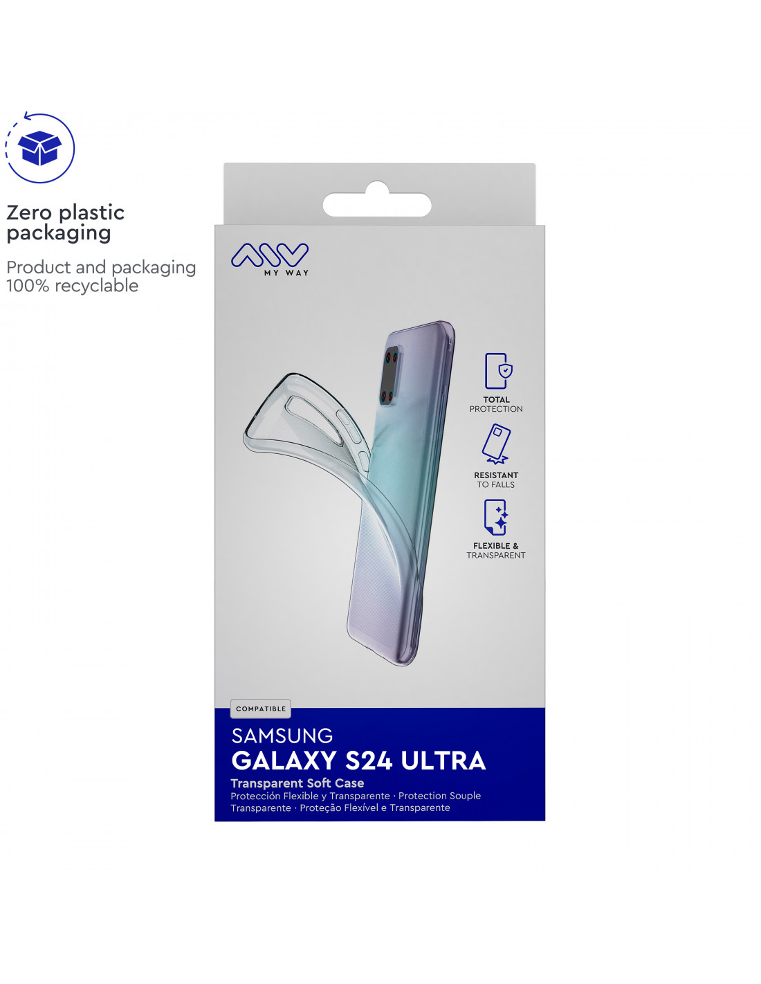 1+2 Packs] Para Galaxy S24 Ultra Protector De Pantalla De Privacidad Y  Protector De