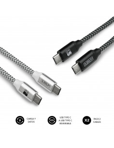 Subblim Pack 2 cables USB...