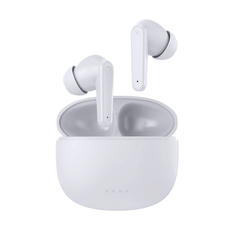 myway auriculares estéreo Bluetooth ANC+ENC blancos